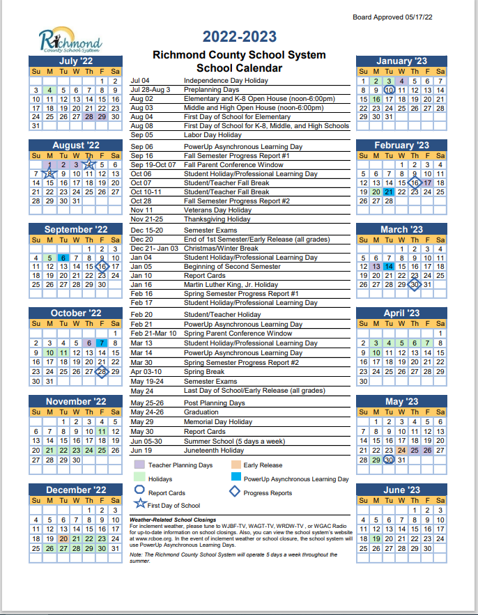 School Calendar